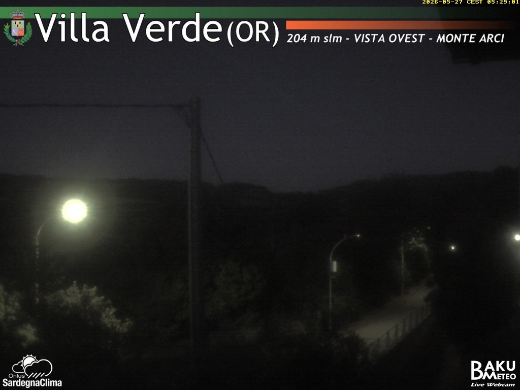 time-lapse frame, Baini Ovest webcam