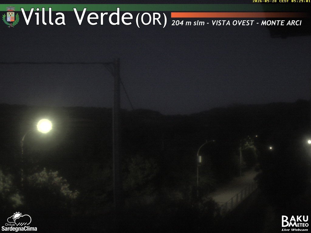 time-lapse frame, Baini Ovest webcam