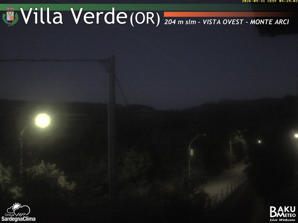 time-lapse frame, Baini Ovest webcam