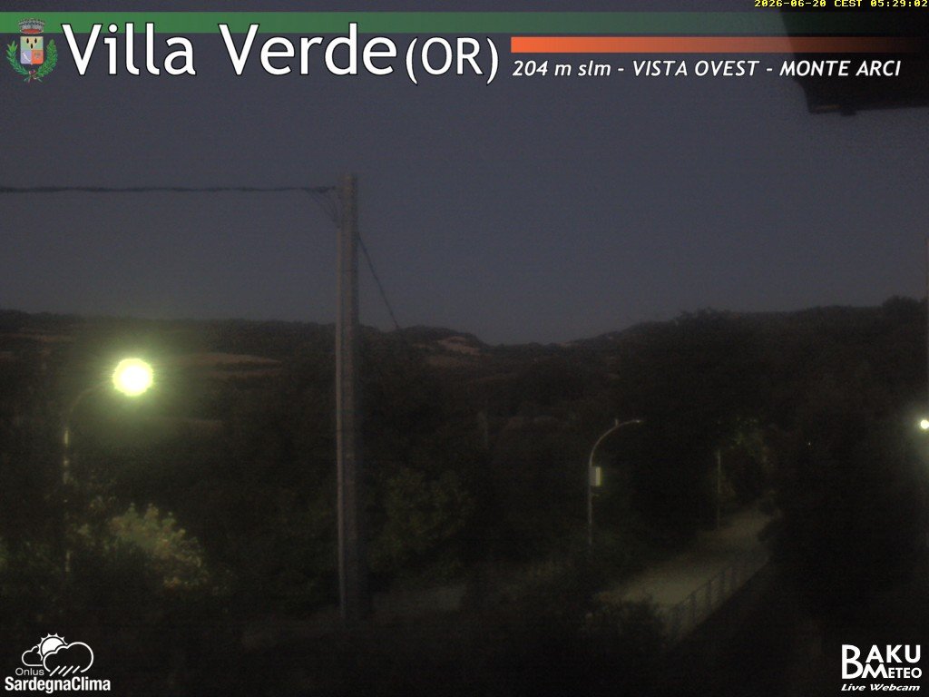 time-lapse frame, Baini Ovest webcam