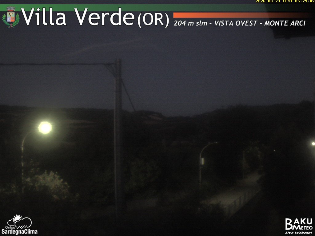 time-lapse frame, Baini Ovest webcam