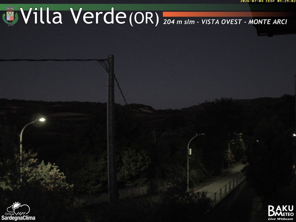 time-lapse frame, Baini Ovest webcam