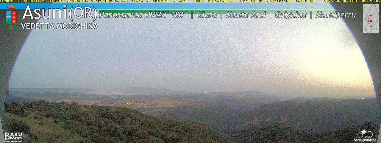 time-lapse frame, Asuni Ovest webcam