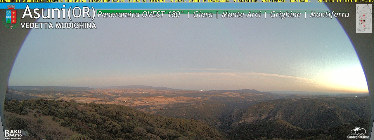 time-lapse frame, Asuni Ovest webcam