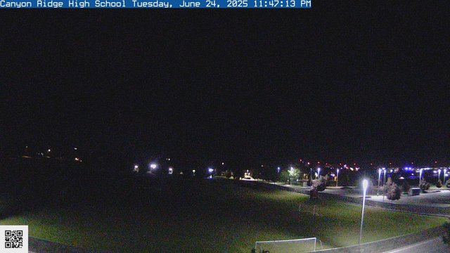 time-lapse frame, Canyon Ridge High School webcam