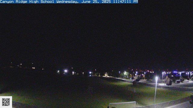 time-lapse frame, Canyon Ridge High School webcam