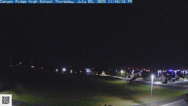 time-lapse frame, Canyon Ridge High School webcam