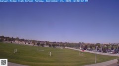 view from Canyon Ridge High School on 2025-09-15