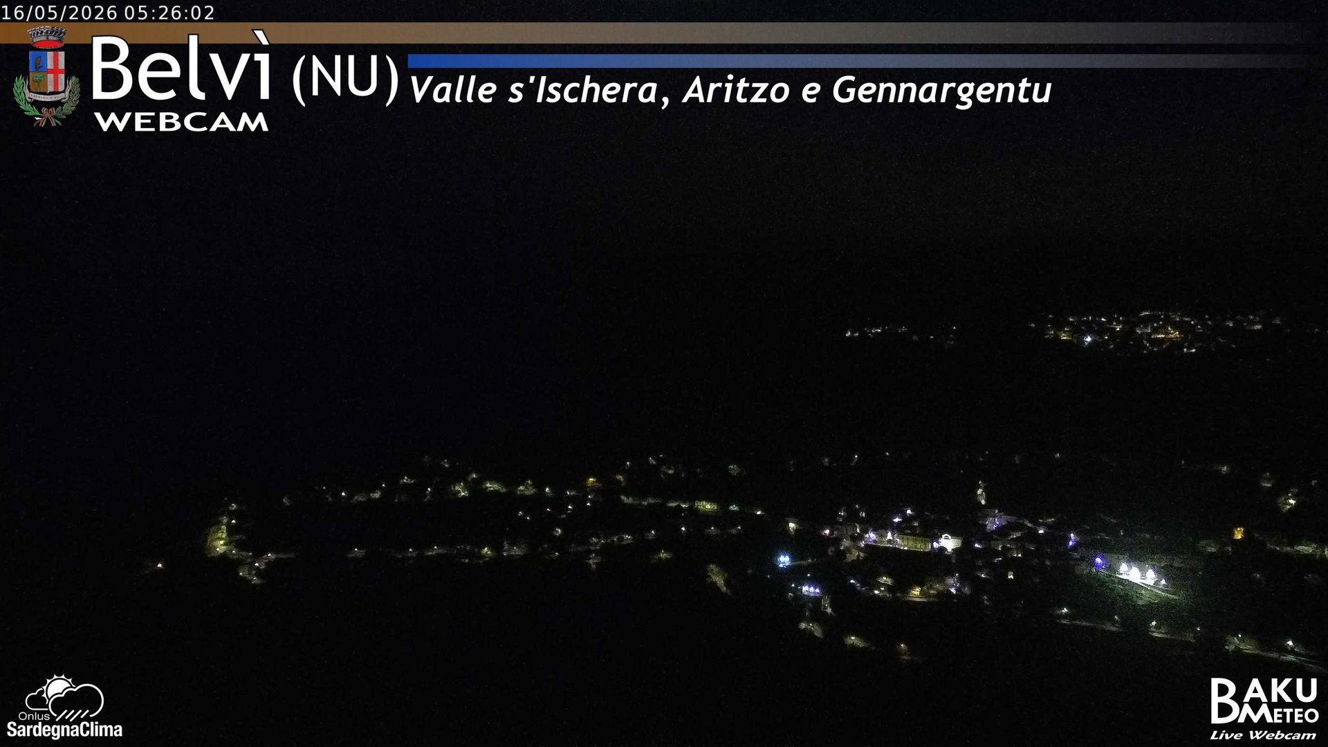 time-lapse frame, Belvì webcam