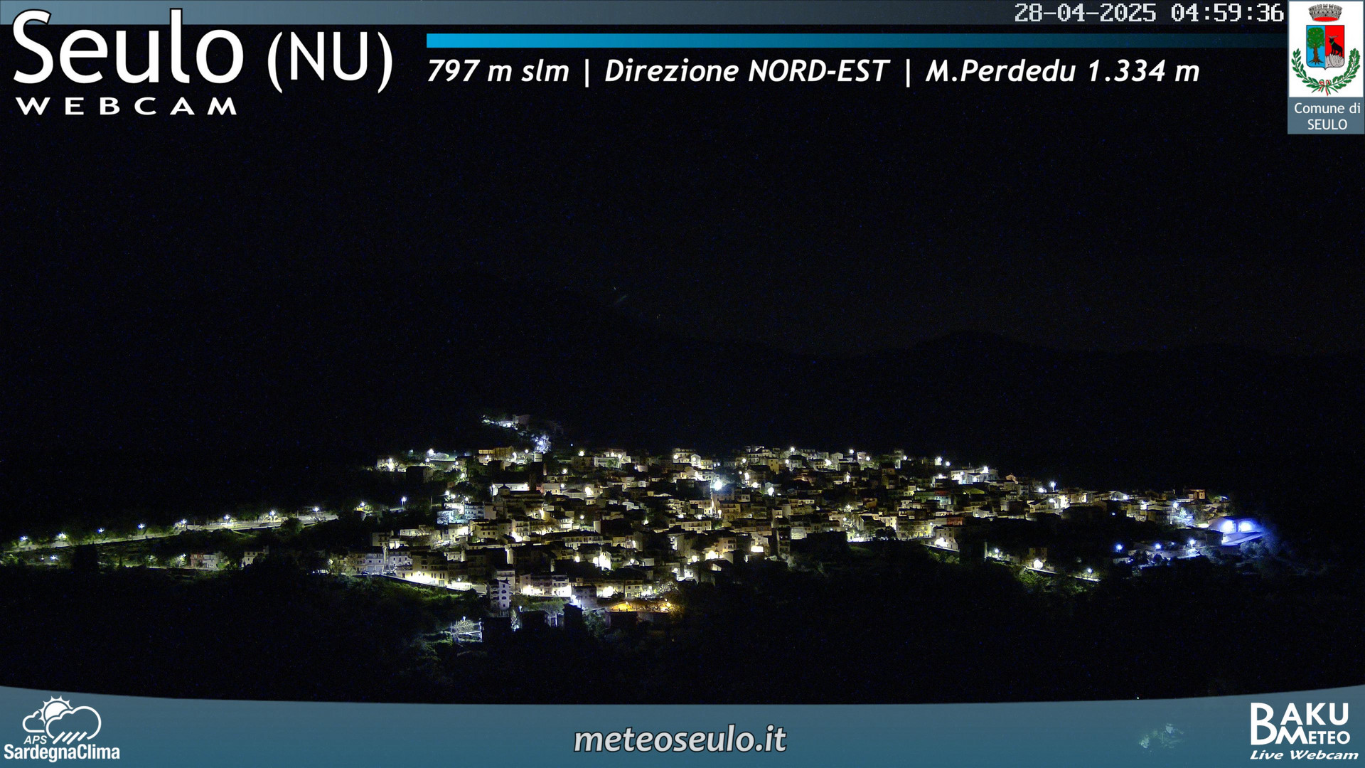 time-lapse frame, Seulo webcam