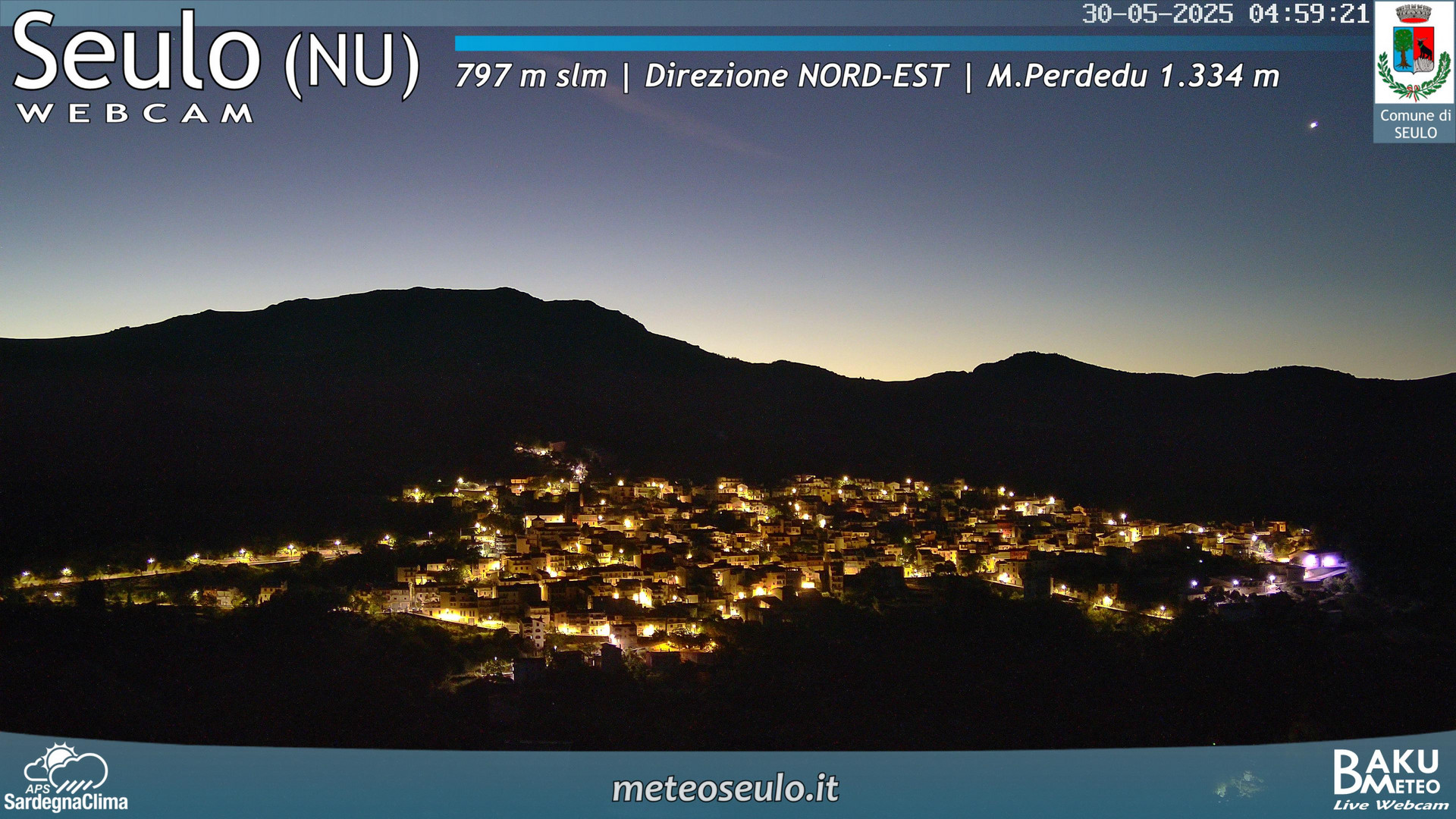 time-lapse frame, Seulo webcam