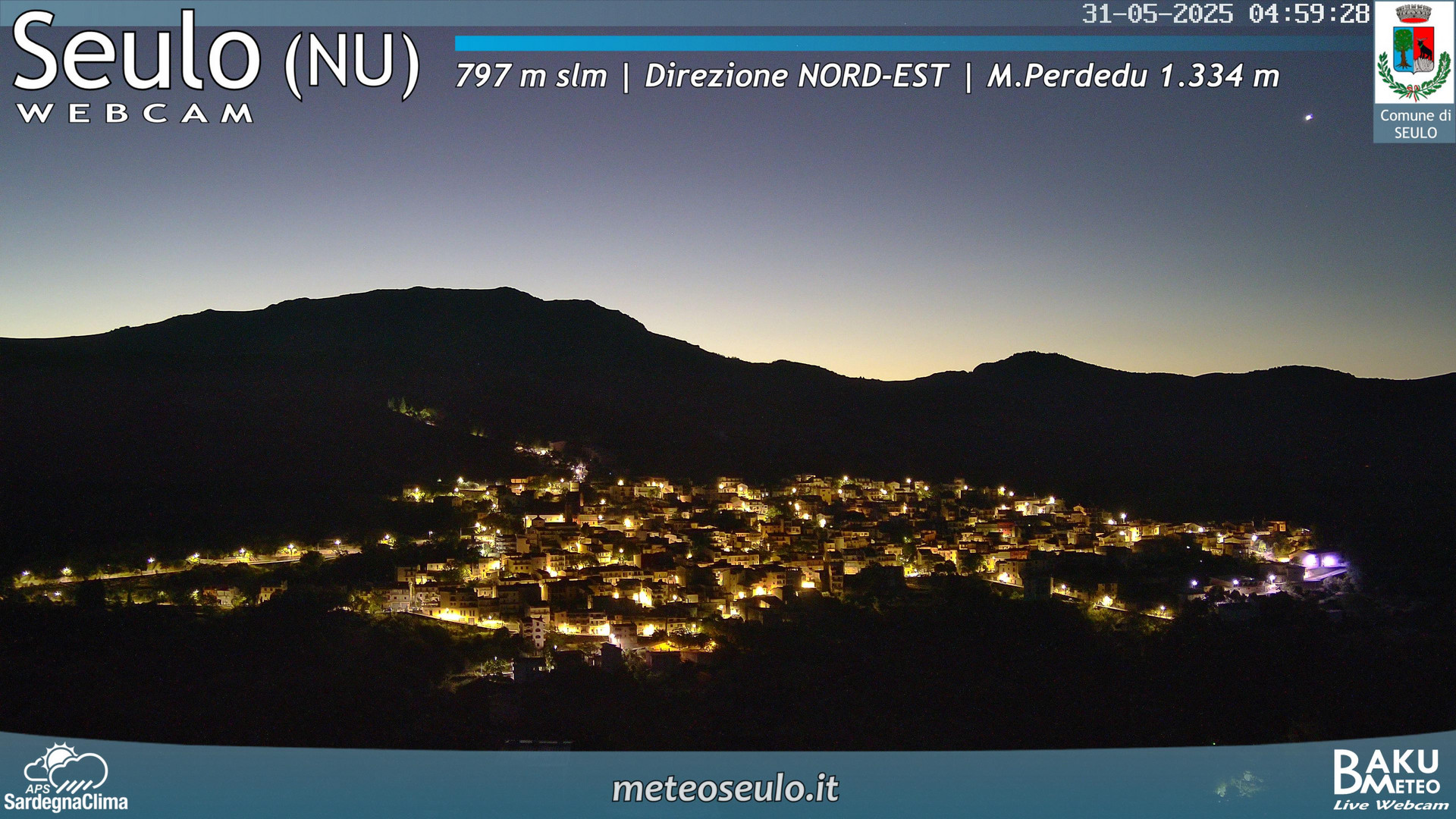 time-lapse frame, Seulo webcam