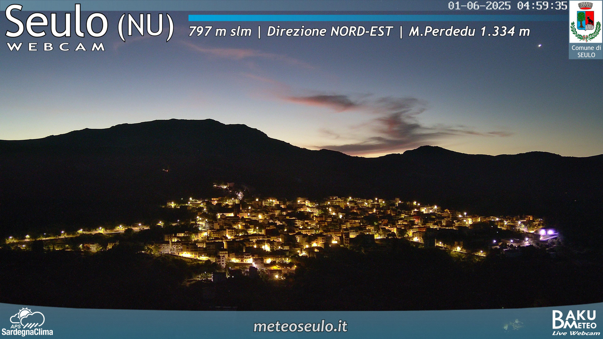 time-lapse frame, Seulo webcam