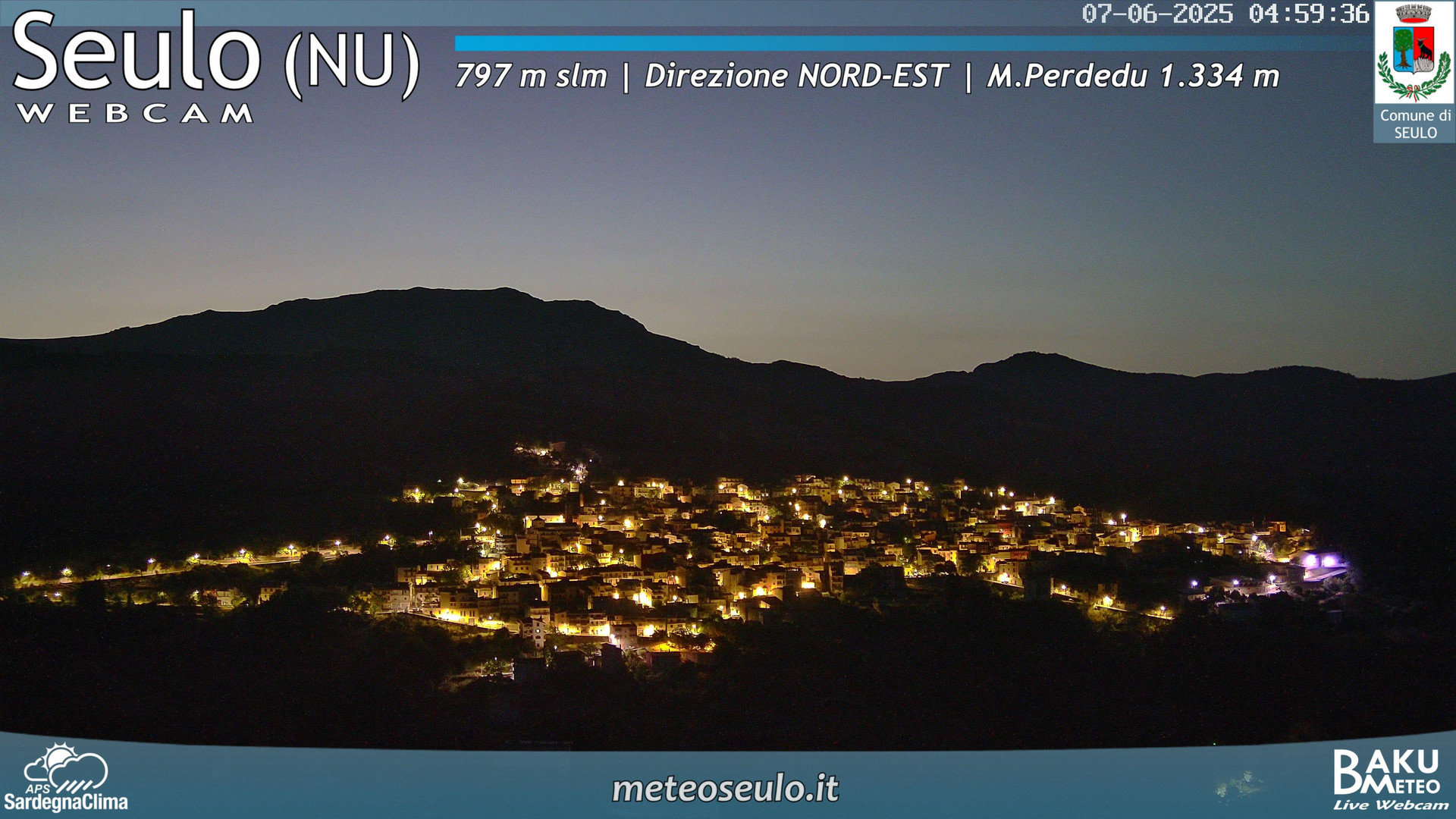 time-lapse frame, Seulo webcam
