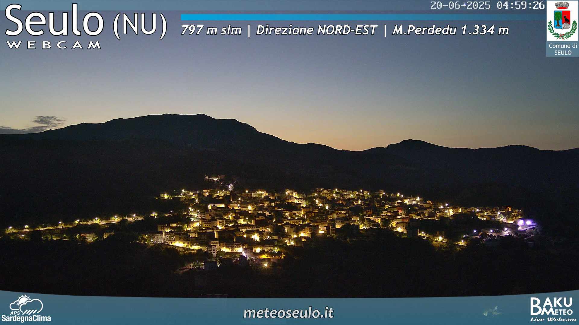 time-lapse frame, Seulo webcam
