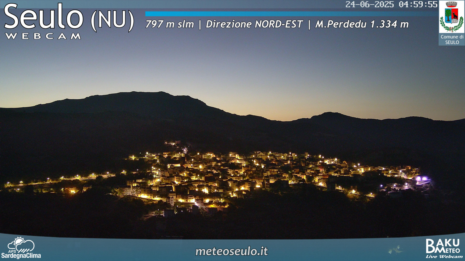 time-lapse frame, Seulo webcam