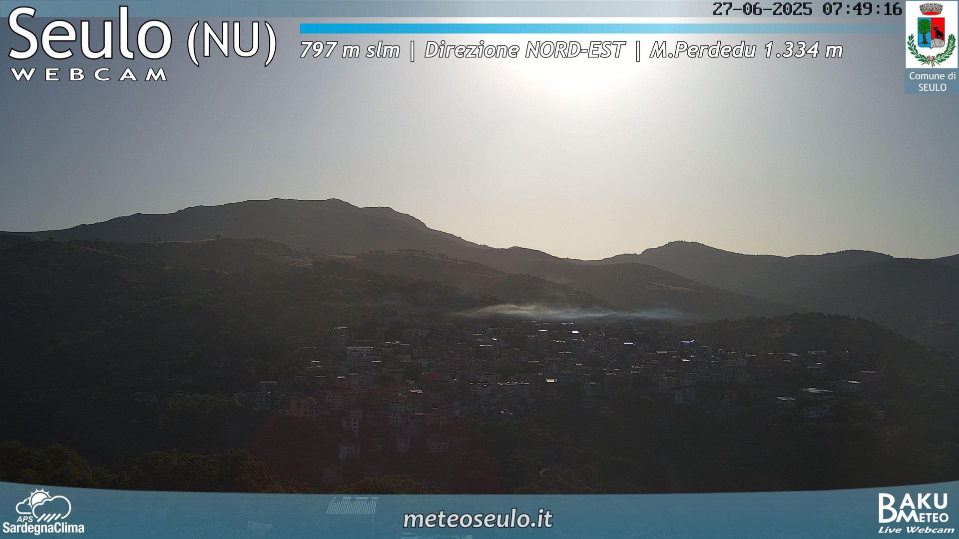 time-lapse frame, Seulo webcam