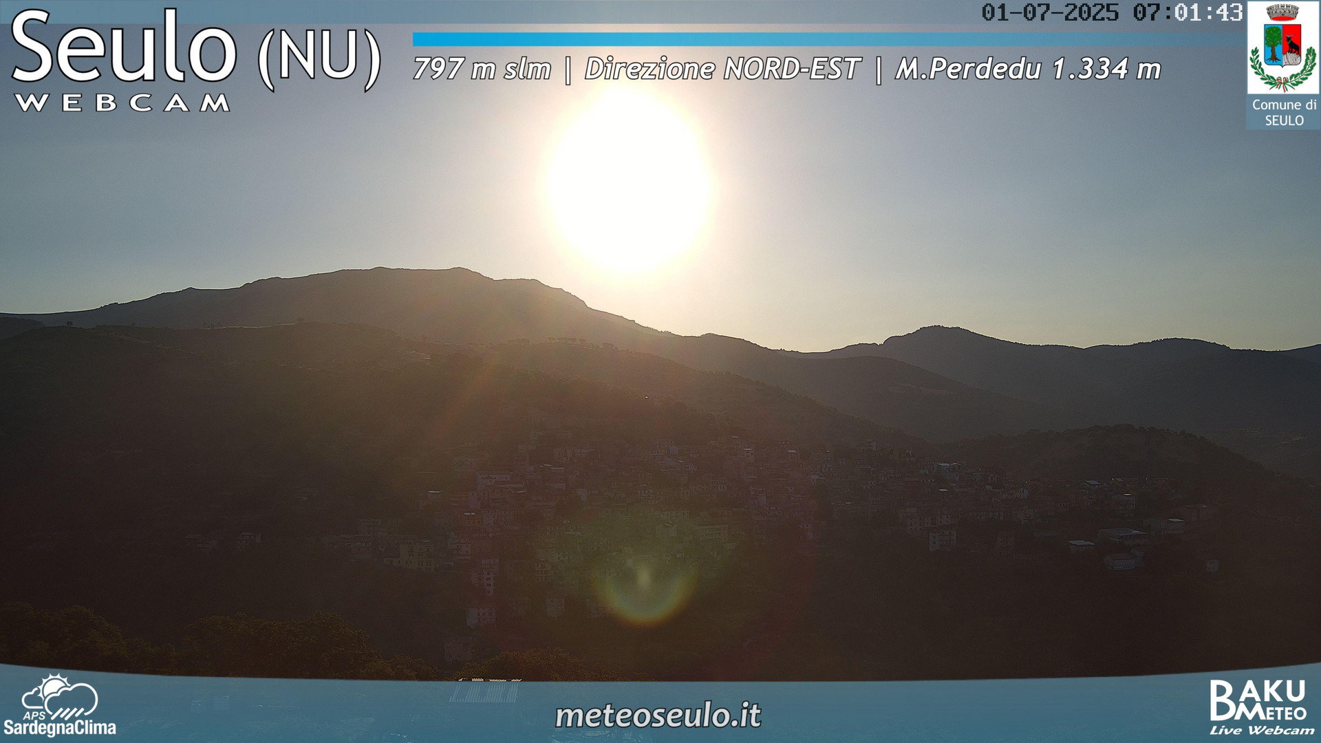 time-lapse frame, Seulo webcam