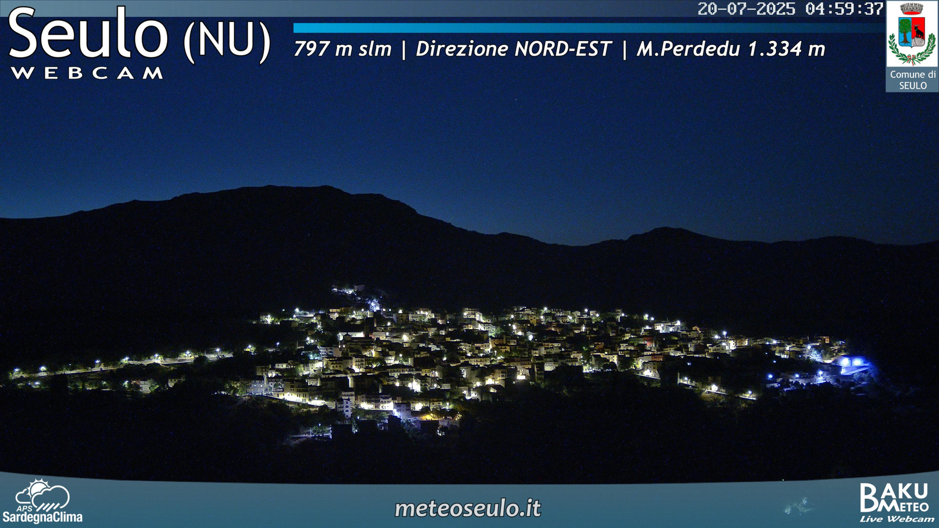 time-lapse frame, Seulo webcam