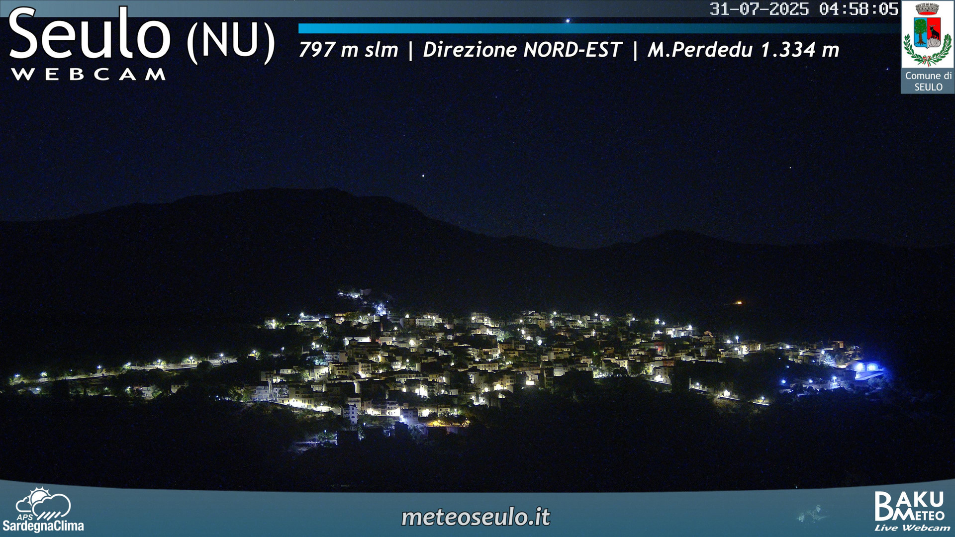 time-lapse frame, Seulo webcam