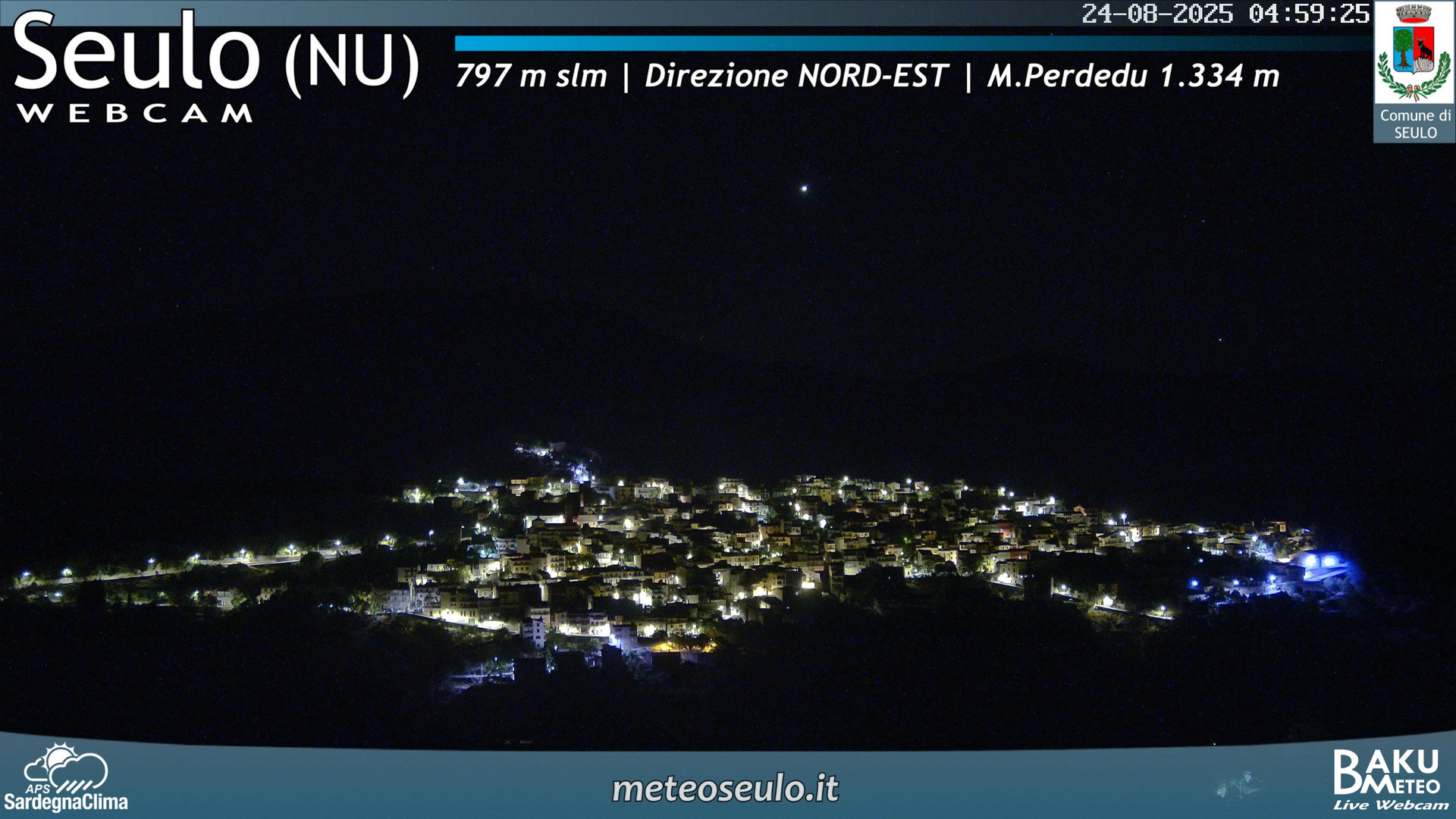 time-lapse frame, Seulo webcam