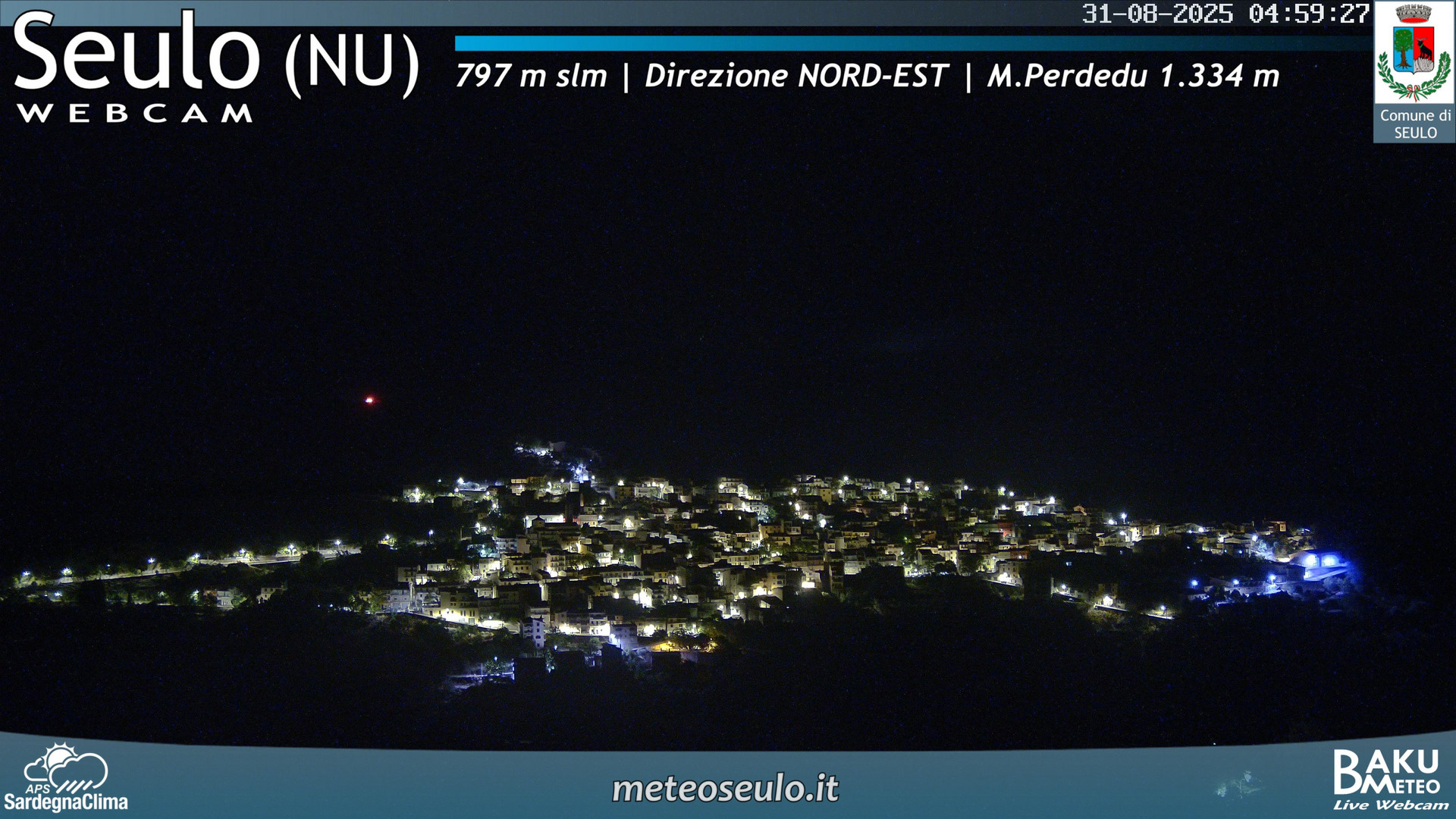 time-lapse frame, Seulo webcam