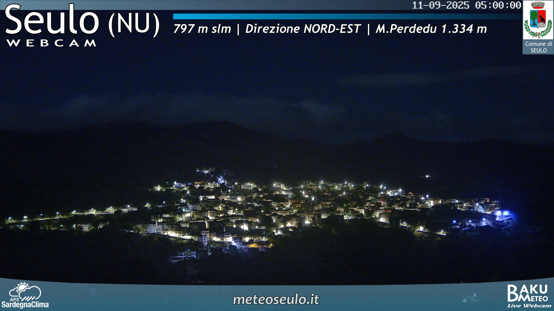 time-lapse frame, Seulo webcam