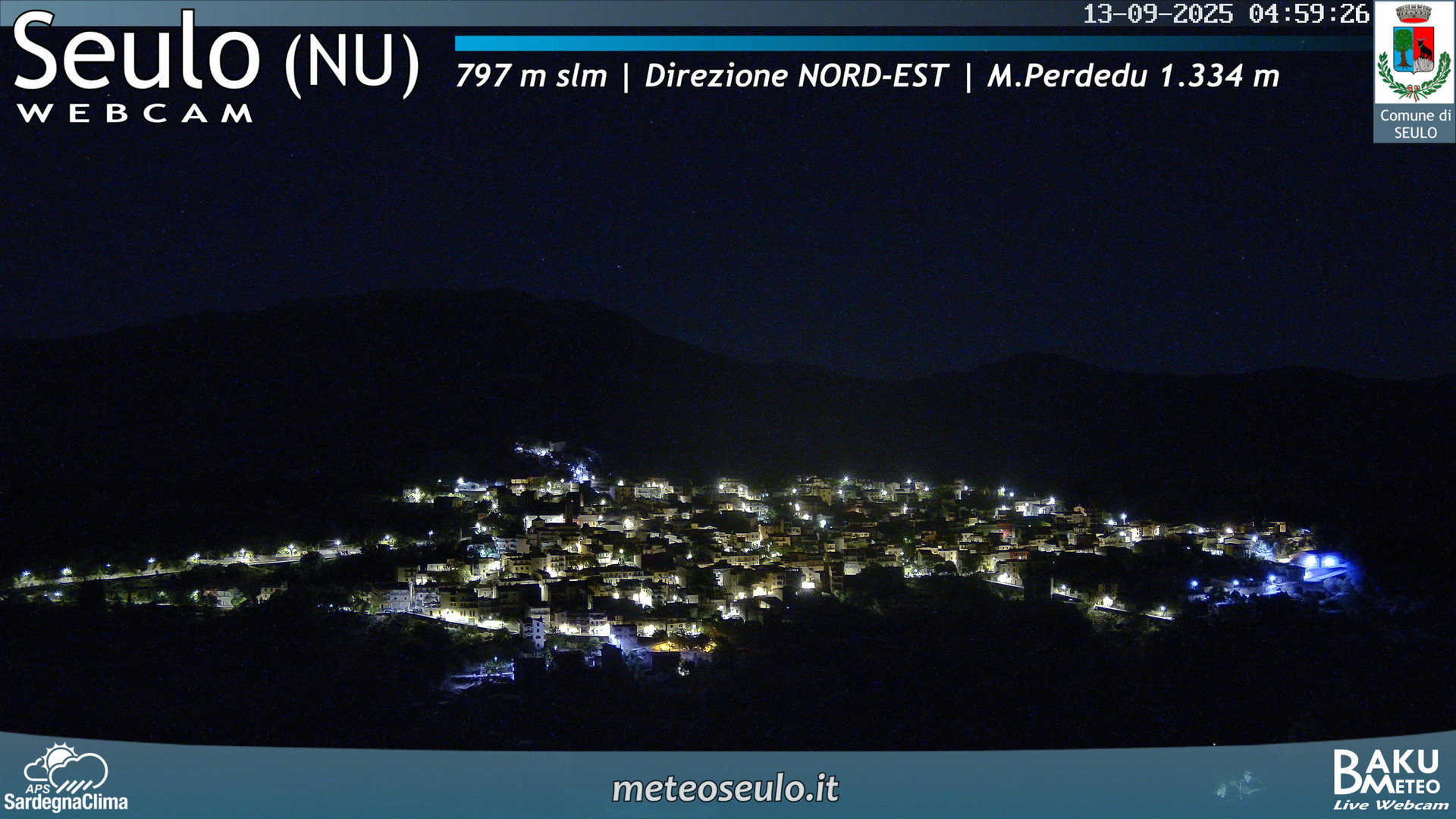 time-lapse frame, Seulo webcam