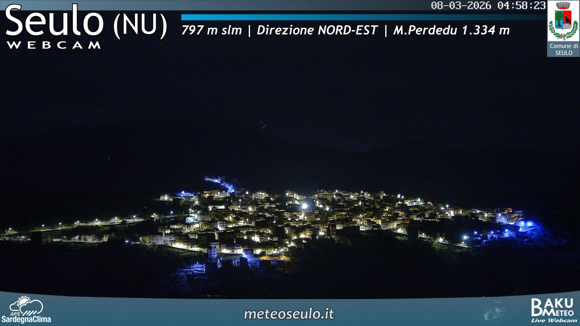 time-lapse frame, Seulo webcam