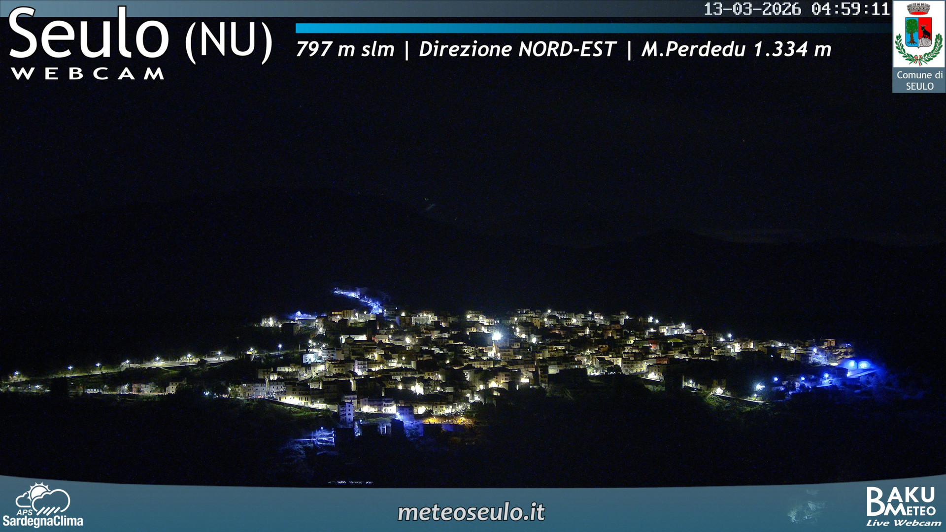 time-lapse frame, Seulo webcam