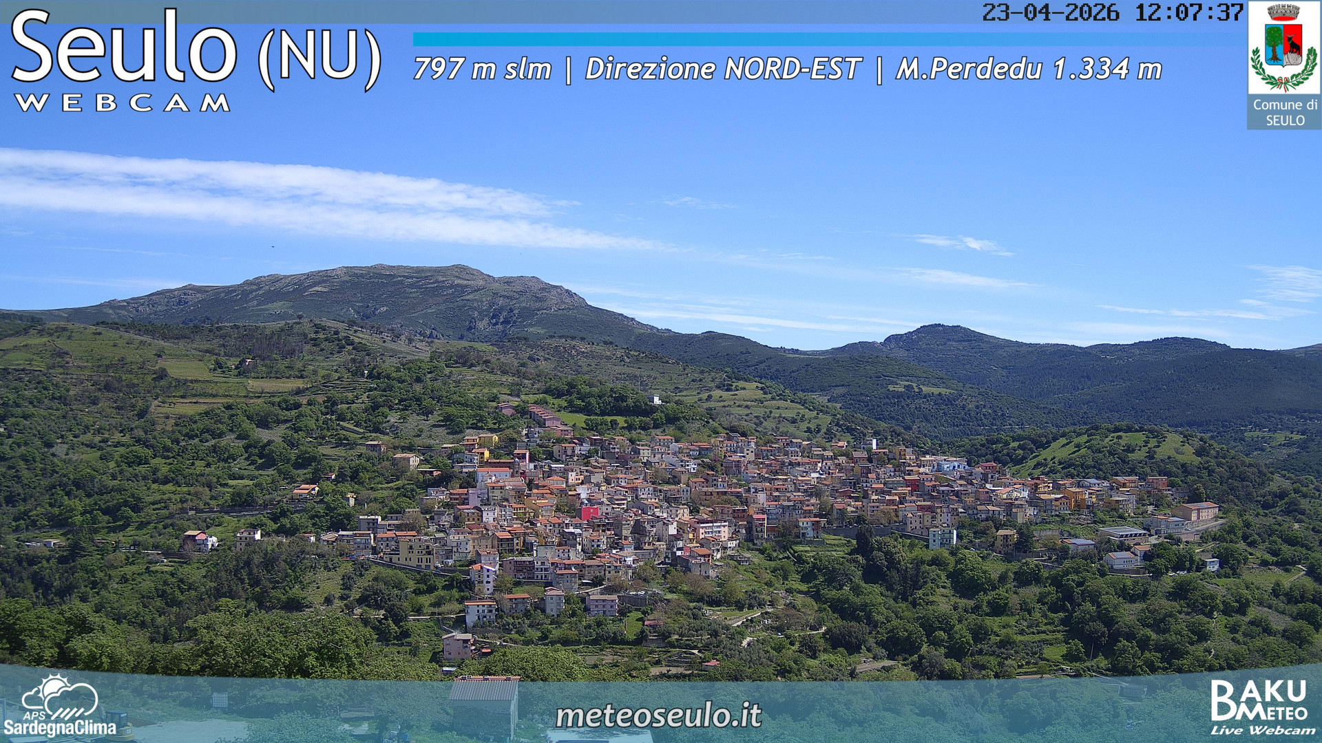 time-lapse frame, Seulo webcam
