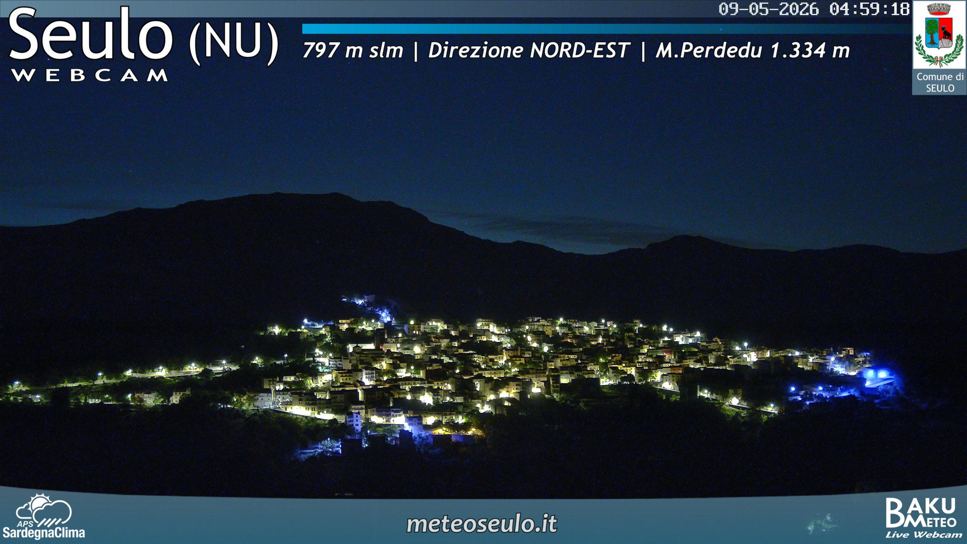 time-lapse frame, Seulo webcam