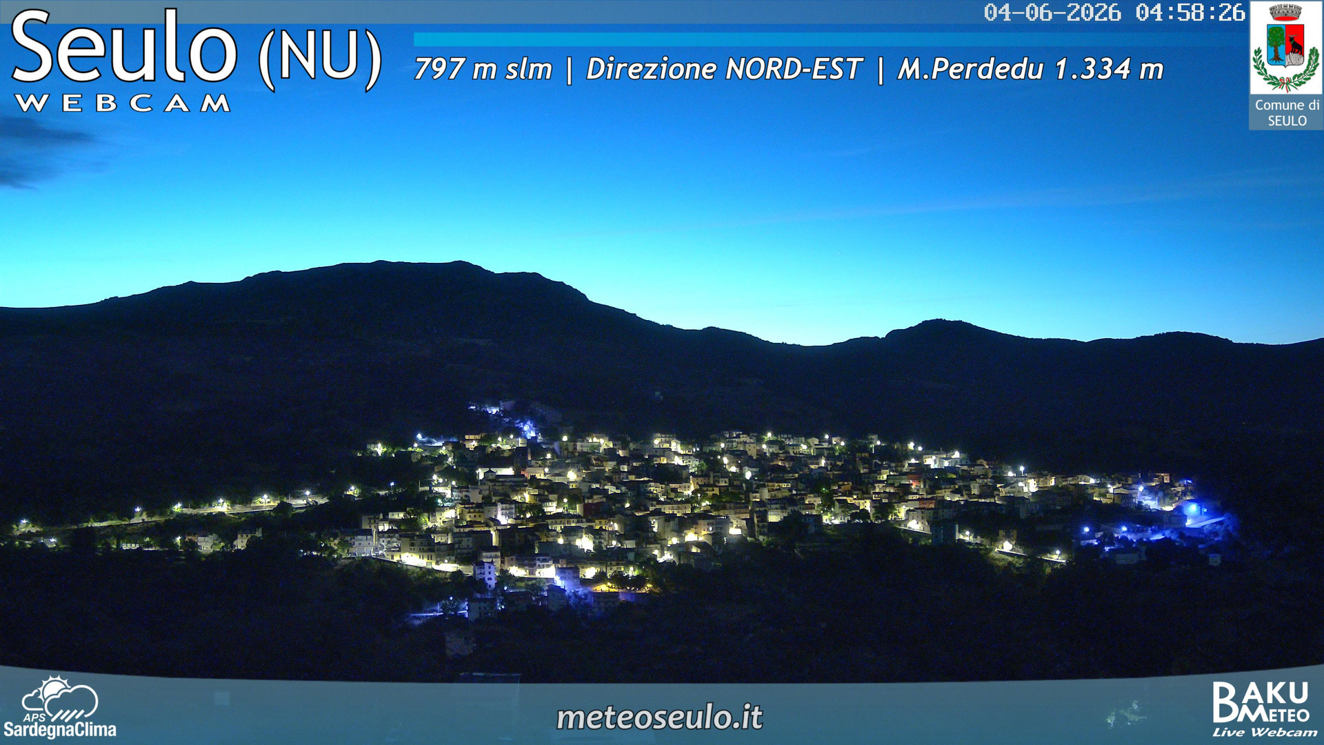 time-lapse frame, Seulo webcam