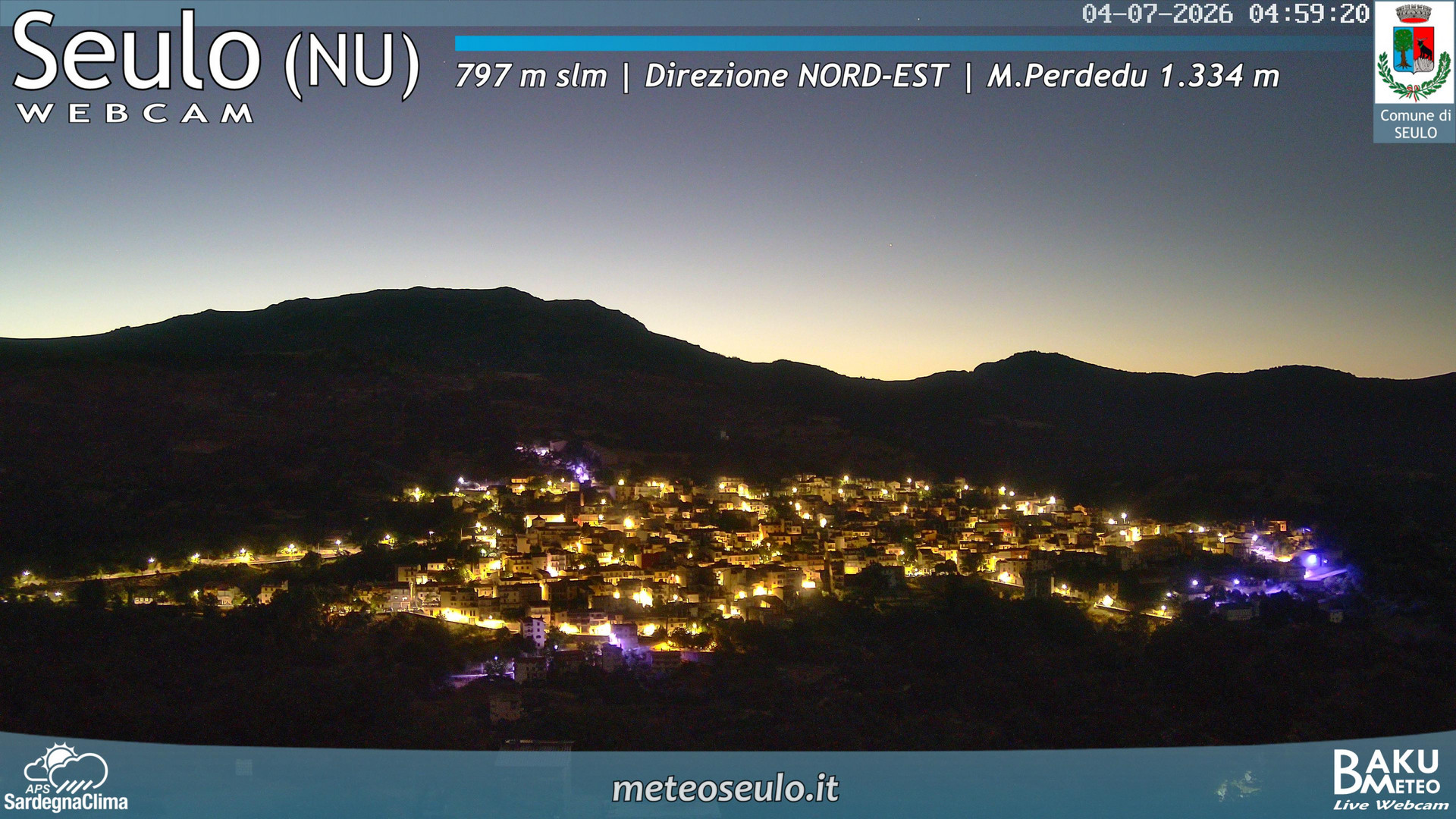 time-lapse frame, Seulo webcam