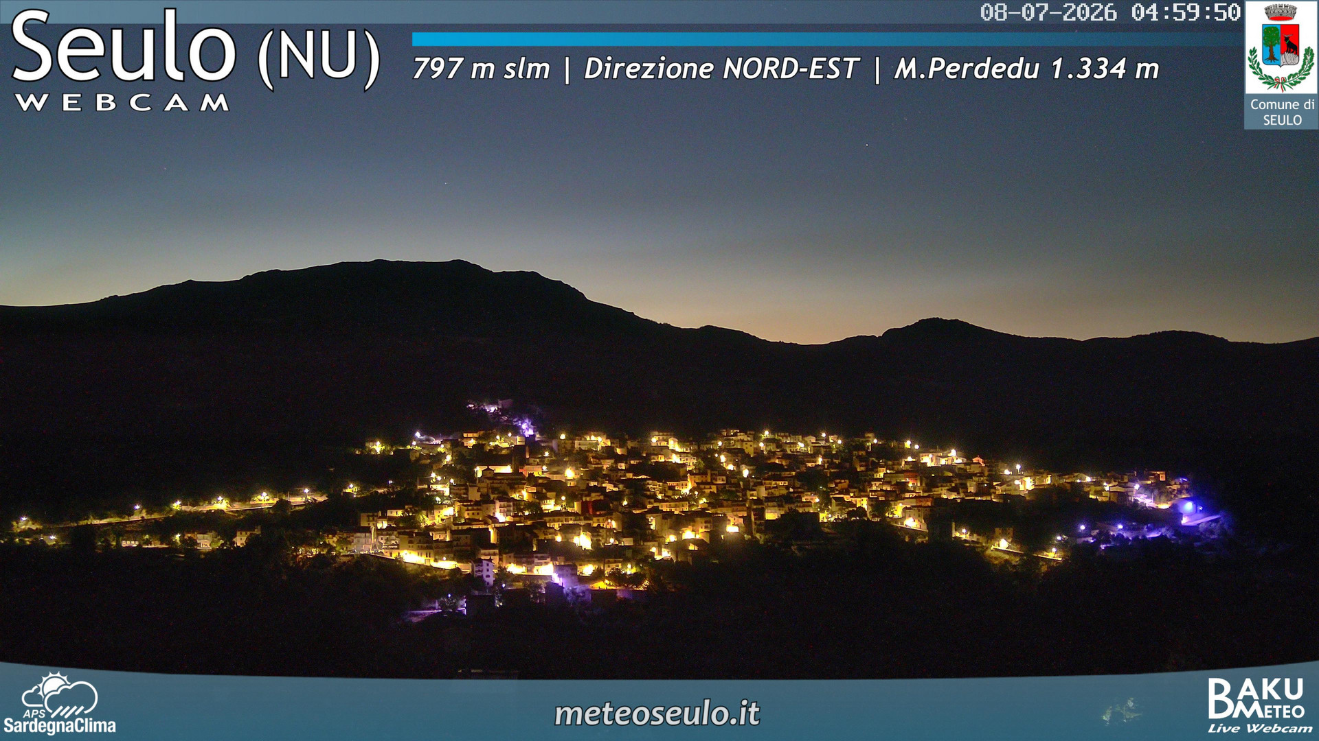 time-lapse frame, Seulo webcam