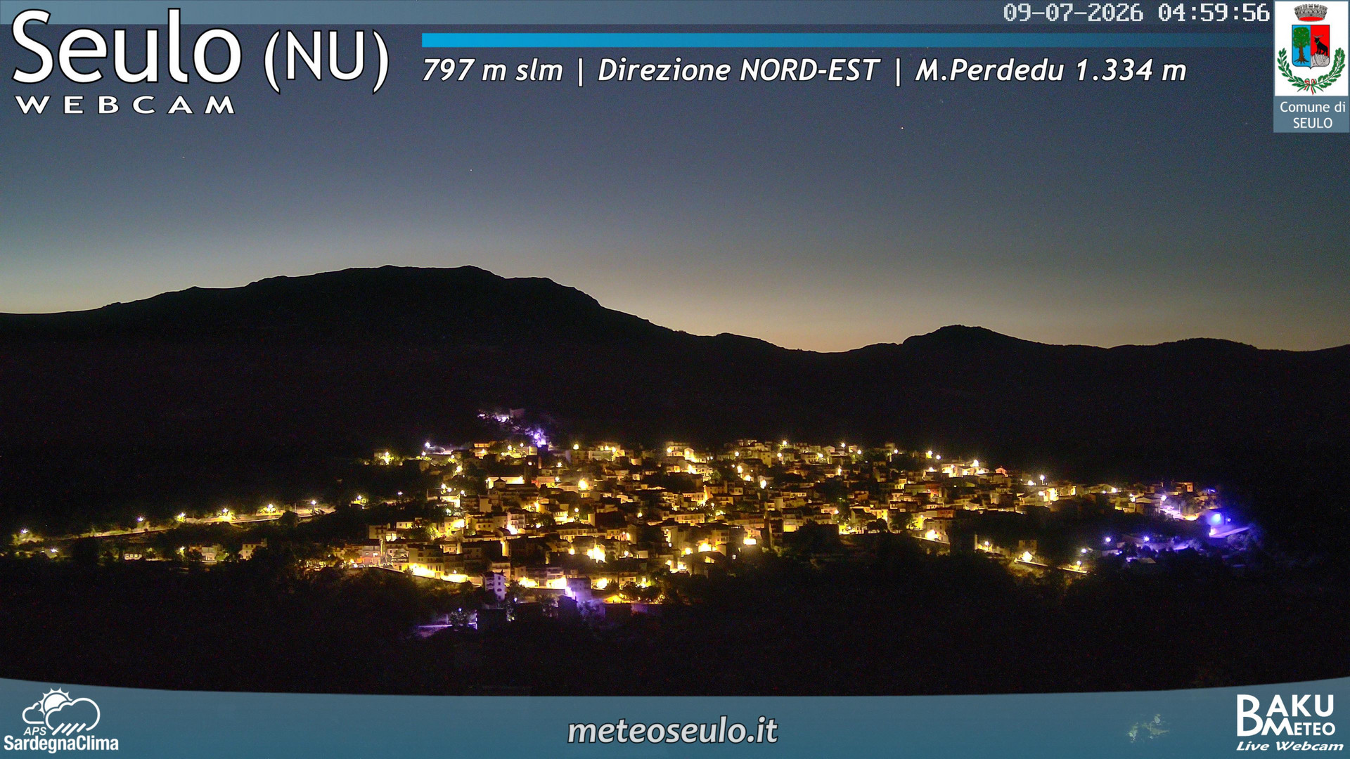 time-lapse frame, Seulo webcam