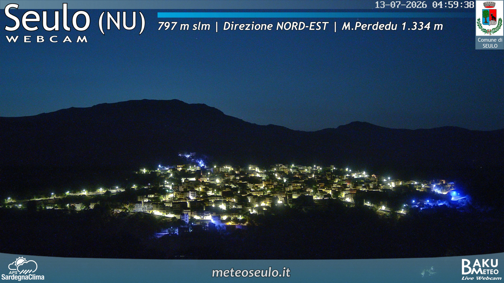 time-lapse frame, Seulo webcam