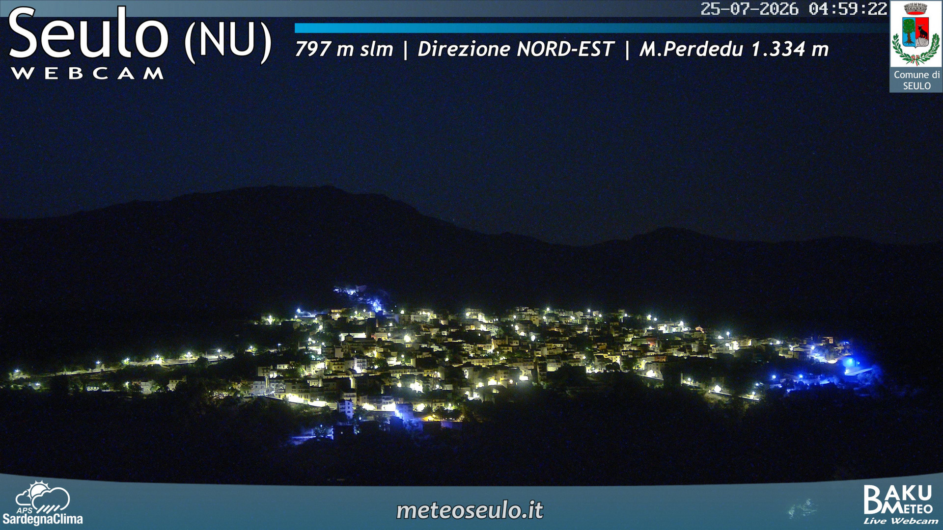 time-lapse frame, Seulo webcam