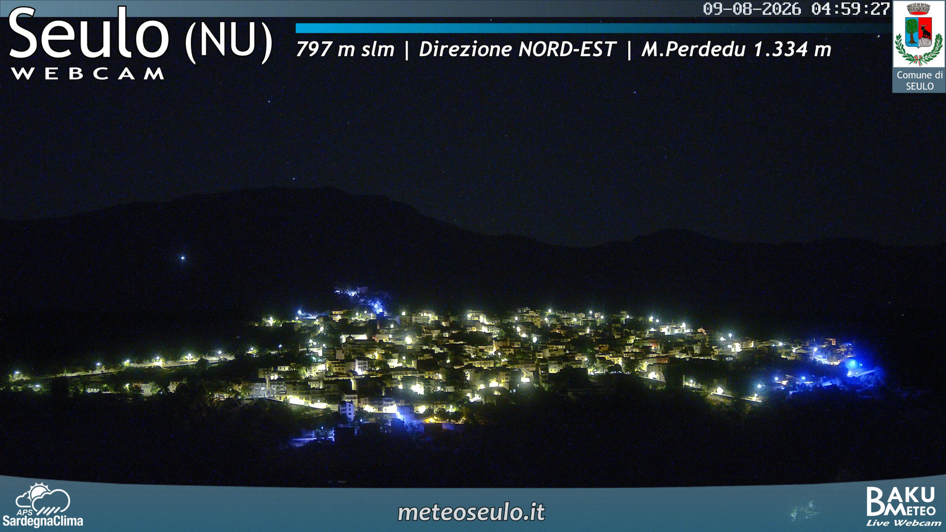 time-lapse frame, Seulo webcam