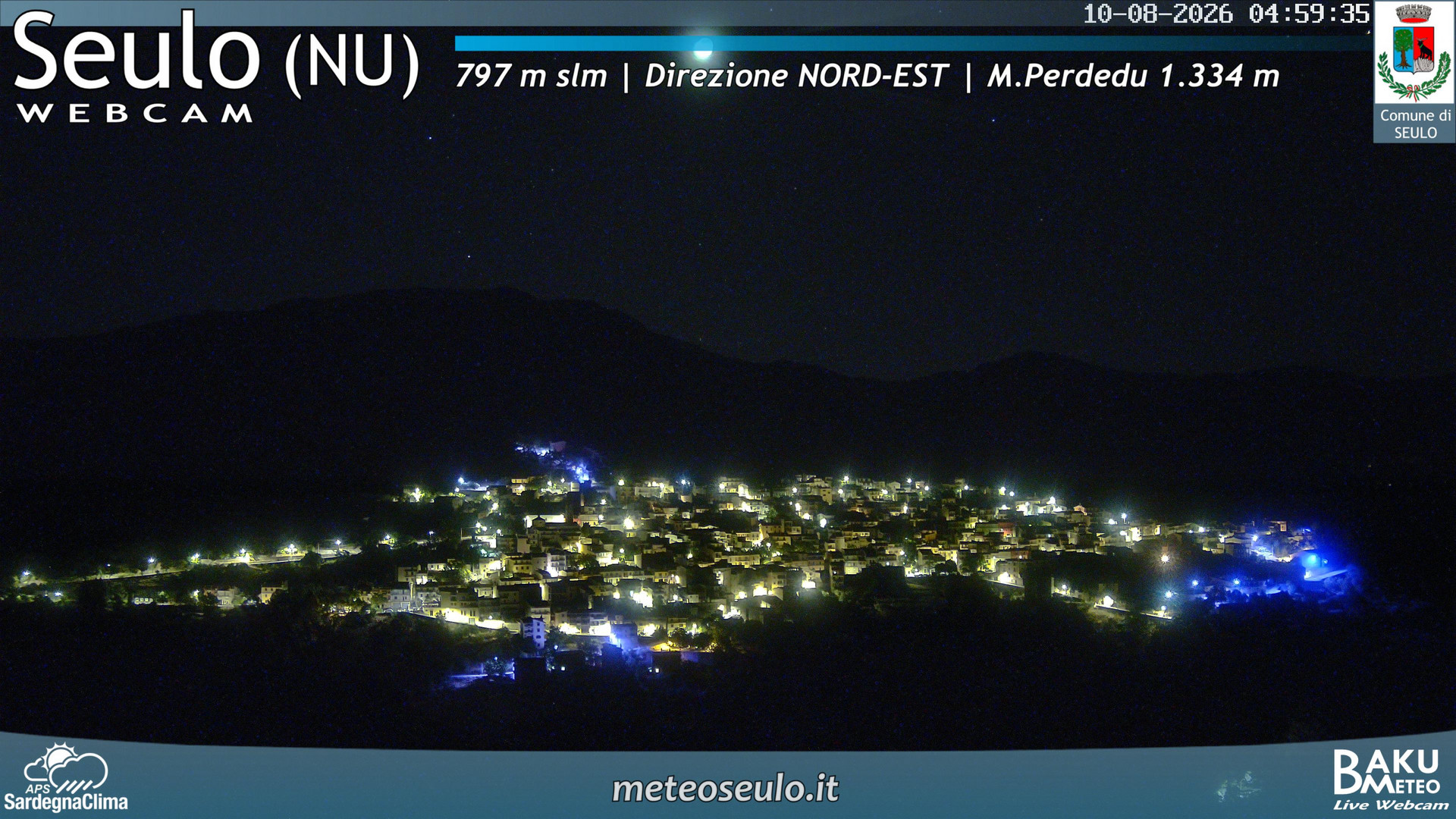 time-lapse frame, Seulo webcam