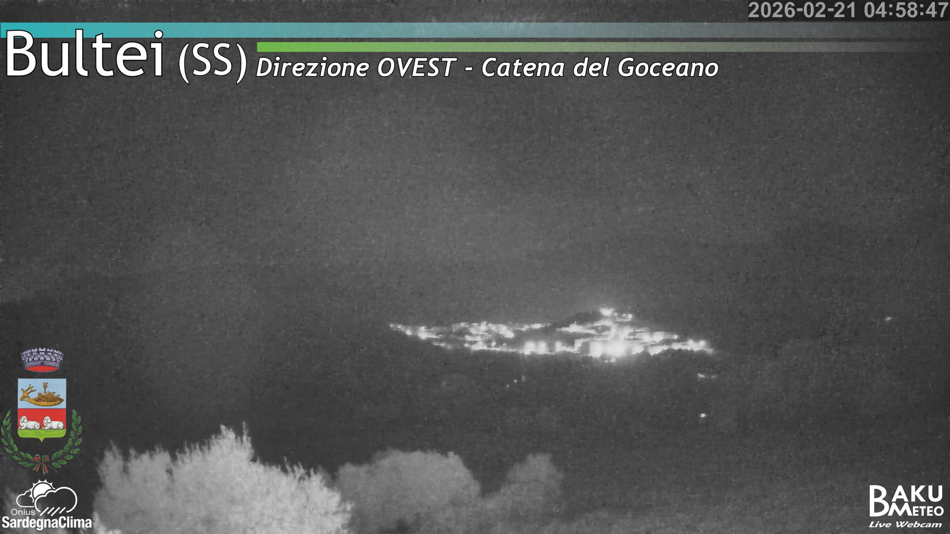 time-lapse frame, Bultei webcam