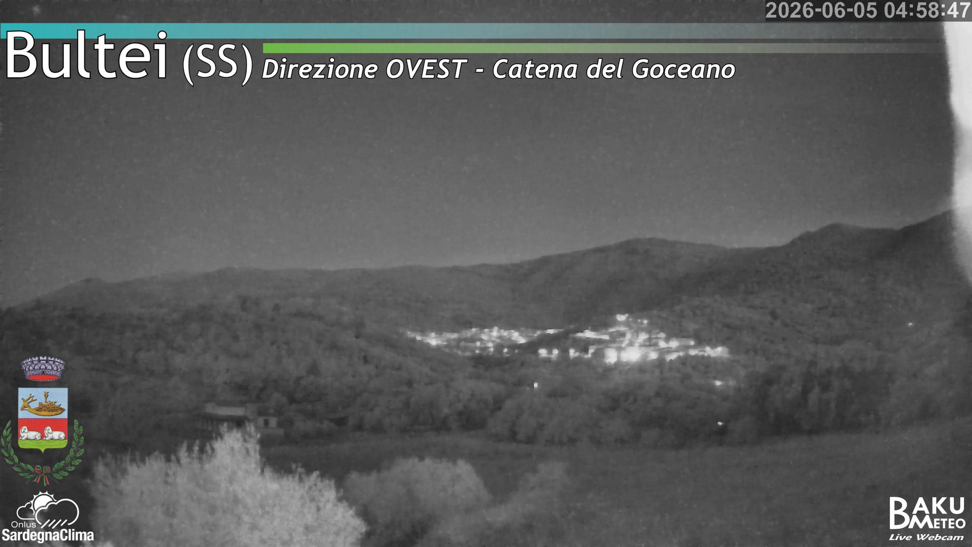 time-lapse frame, Bultei webcam