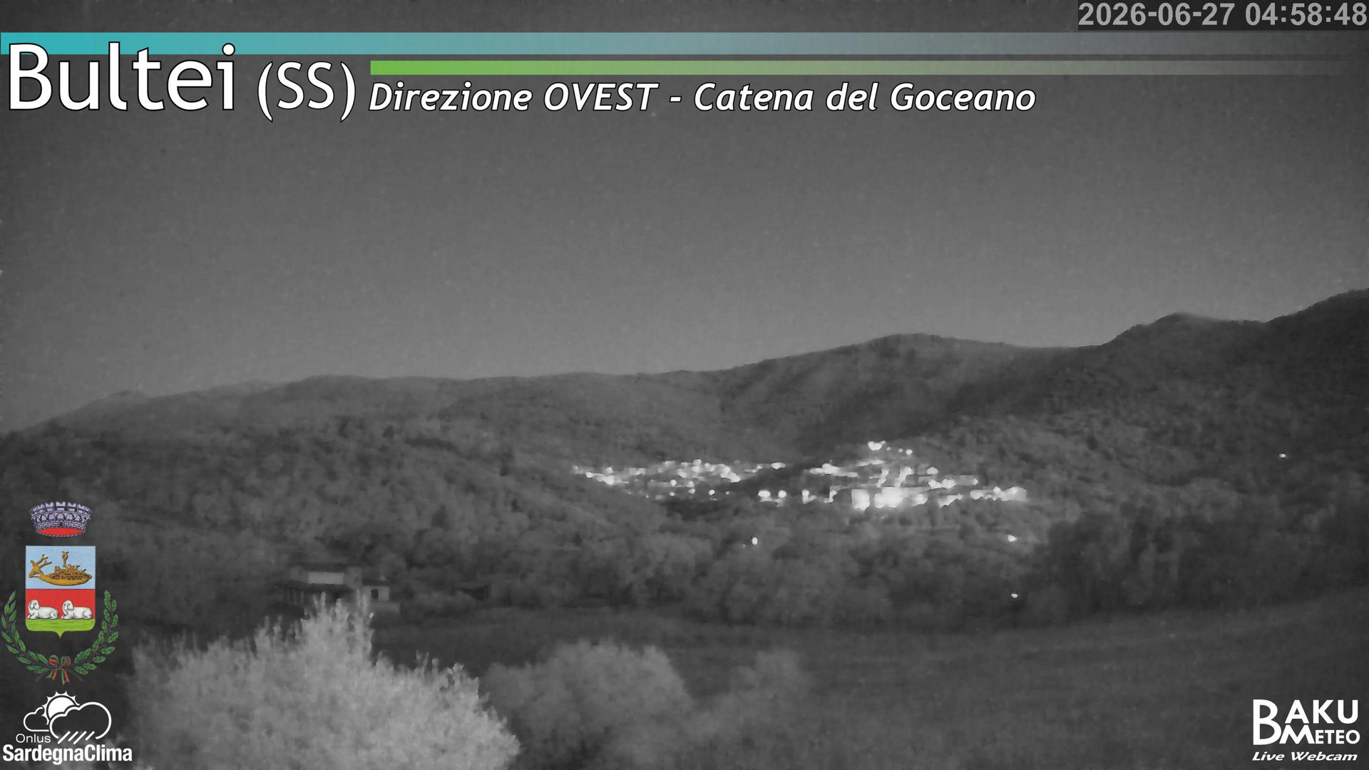 time-lapse frame, Bultei webcam