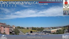 view from Decimomannu Nord on 2026-04-27