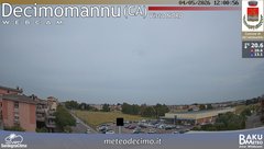 view from Decimomannu Nord on 2026-05-04