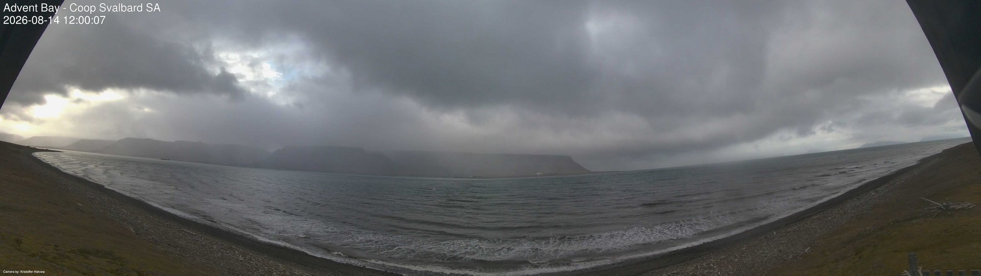 view from Advent Bay on 2026-08-14
