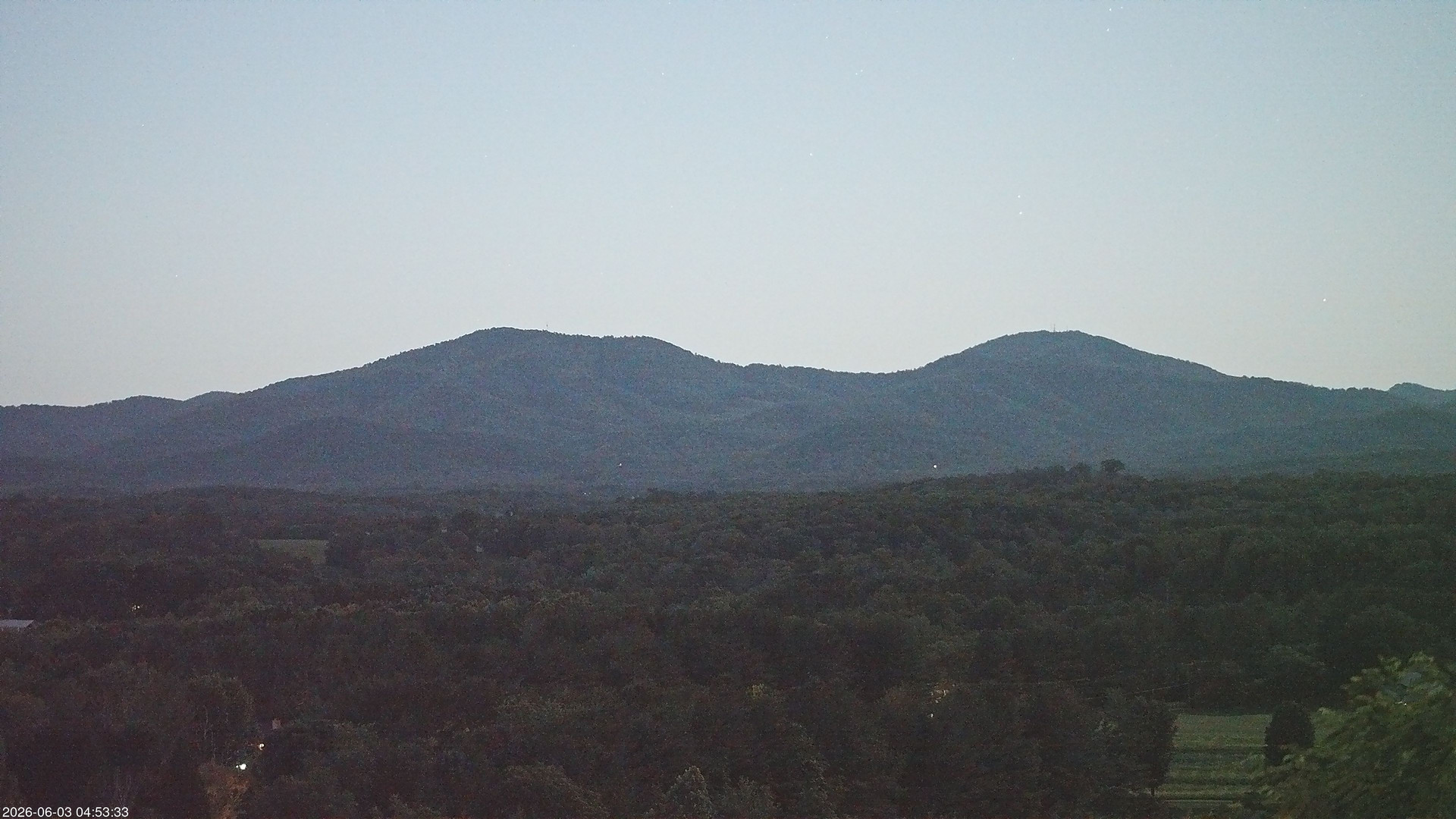 time-lapse frame, Greenwood Vista - Mountain View webcam