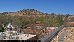 view from Boulder Mt Sanitas NW daily time lapse on 2026-04-15