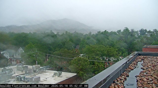 time-lapse frame, Boulder Mt Sanitas NW daily time lapse webcam