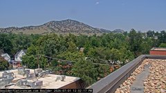 view from Boulder Mt Sanitas NW daily time lapse on 2026-07-01